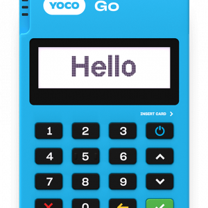 Yoco card machine for your Mama Owned Business.